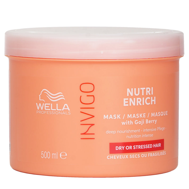 Wella Invigo Nutri Enrich Mask With Goji Berry Dry Or Stressed Hair  500ml