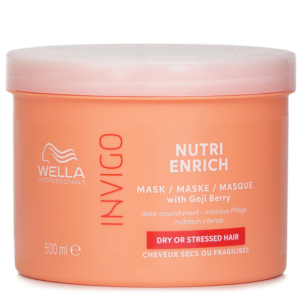 Wella Invigo Nutri Enrich Mask With Goji Berry Dry Or Stressed Hair  150ml