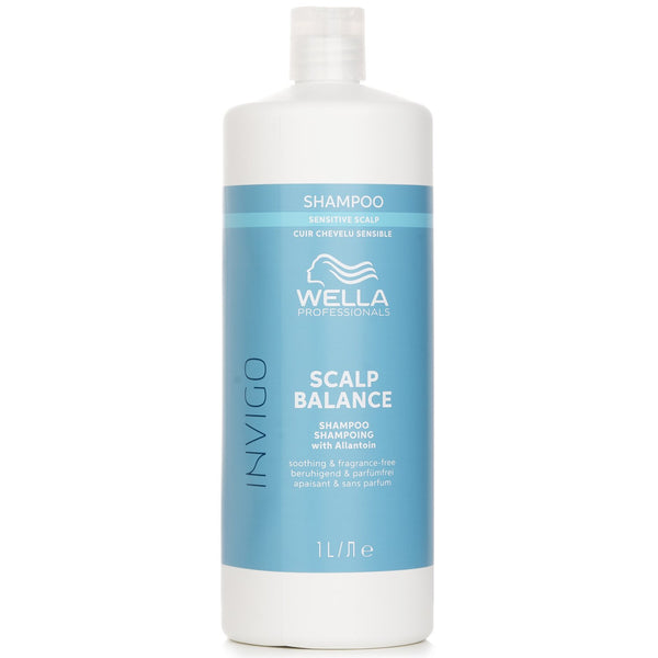 Wella Invigo Scalp Balance Shampoo With Allantoin Sensitive Scalp  1000ml