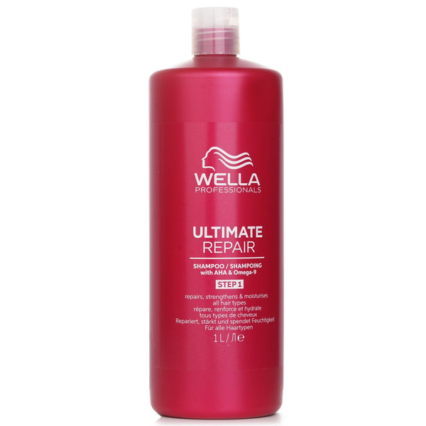 Wella Ultimate Repair Shampoo With AHA & Omega-9  1000ml