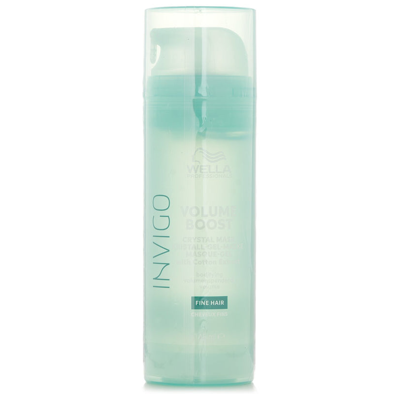 Wella Invigo Volume Boost Crystal Mask With Cotton Extract Fine Hair  145ml