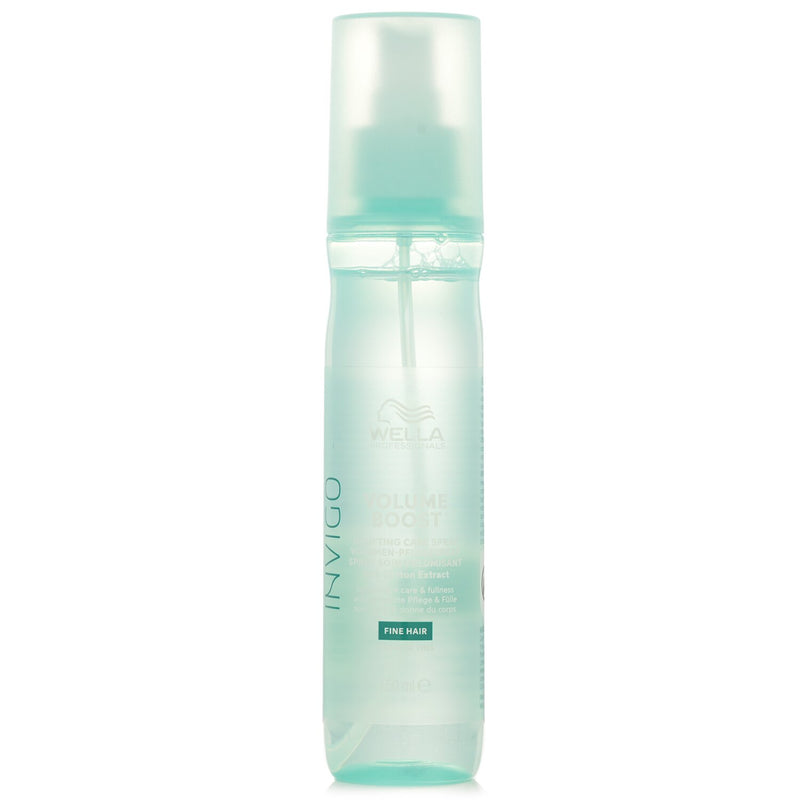 Wella Invigo Volume Boost Uplifting Care Spray With Cotton Extract Fine Hair  150ml