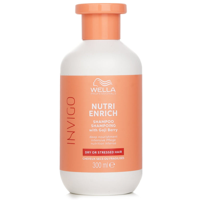 Wella Invigo Nutri Enrich Shampoo With Goji Berry Dry Or Stressed Hair  300ml