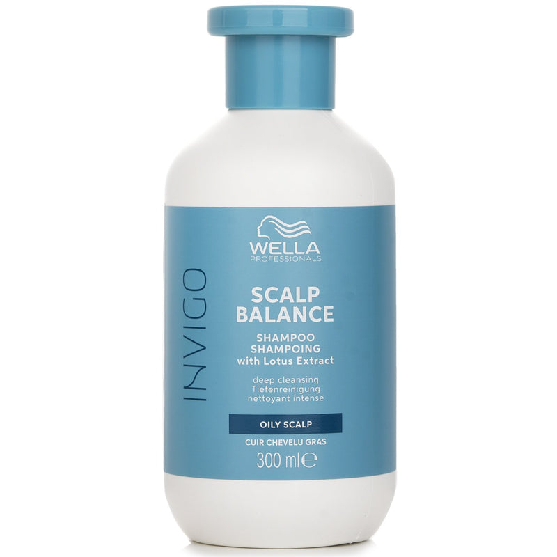 Wella Invigo Scalp Balance Shampoo With Lotus Extract Oily Scalp  1000ml