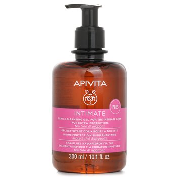 Apivita Intimate Plus Gentle Cleansing Gel For The Intimate Area For Extra Protection Tea Tree & Propolis  300ml