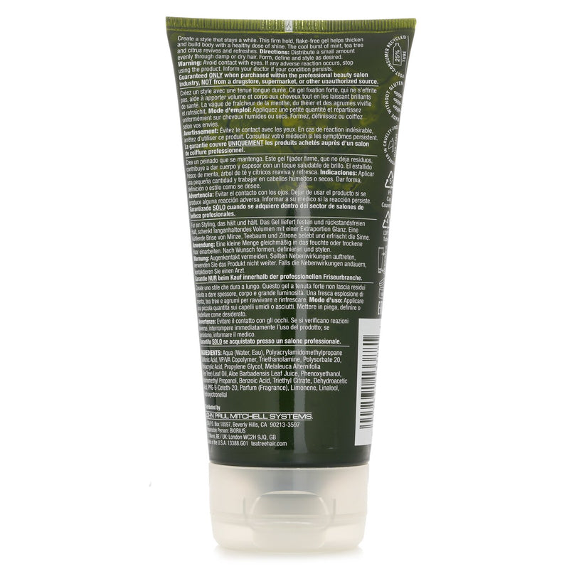 Paul Mitchell Tee Tree Firm Hold Gel  150ml