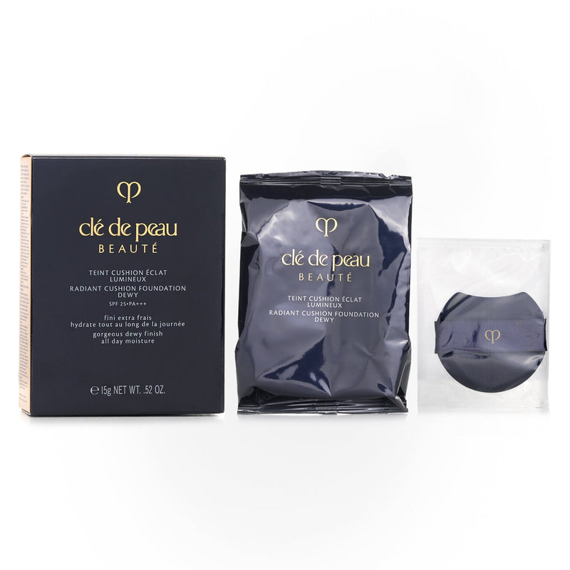 Cle De Peau Radiant Cushion Foundation Natural SPF25 PA+++(Refill) - # B10 Light Beige  14g