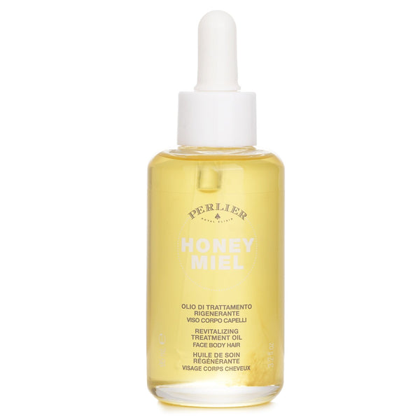 Perlier Honey Miel Revitalizing Treatment Oil (For Face Body & Hair)  95ml