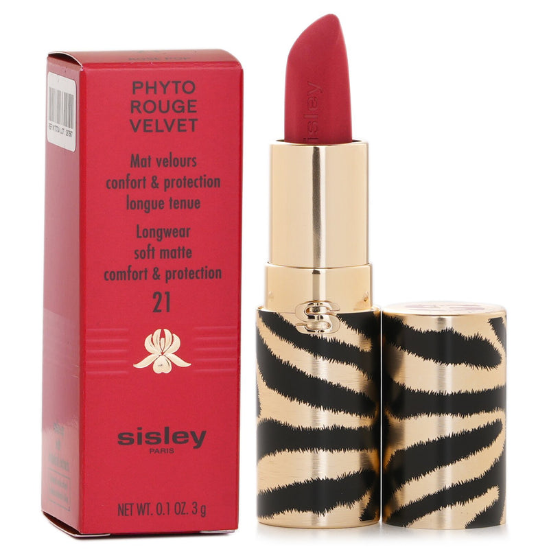 Sisley Phyto Rouge Velvet Lip Balm - # 21 Rose Pop  3g