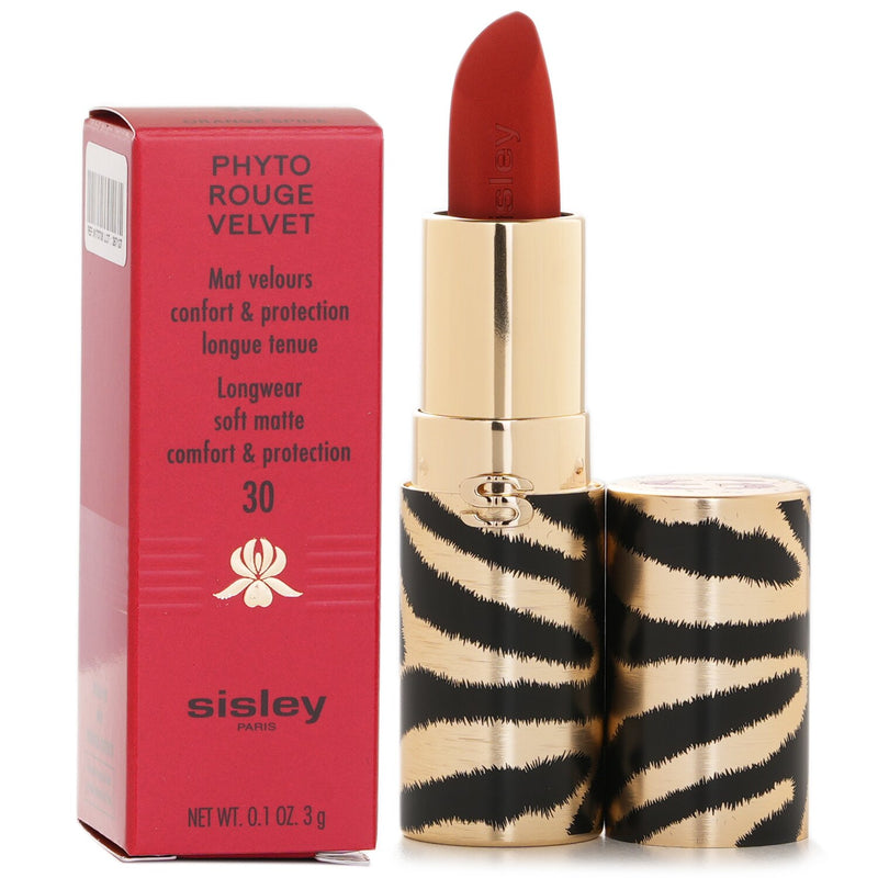 Sisley Phyto Rouge Velvet Lip Balm - # 30 Orange Spice  3g