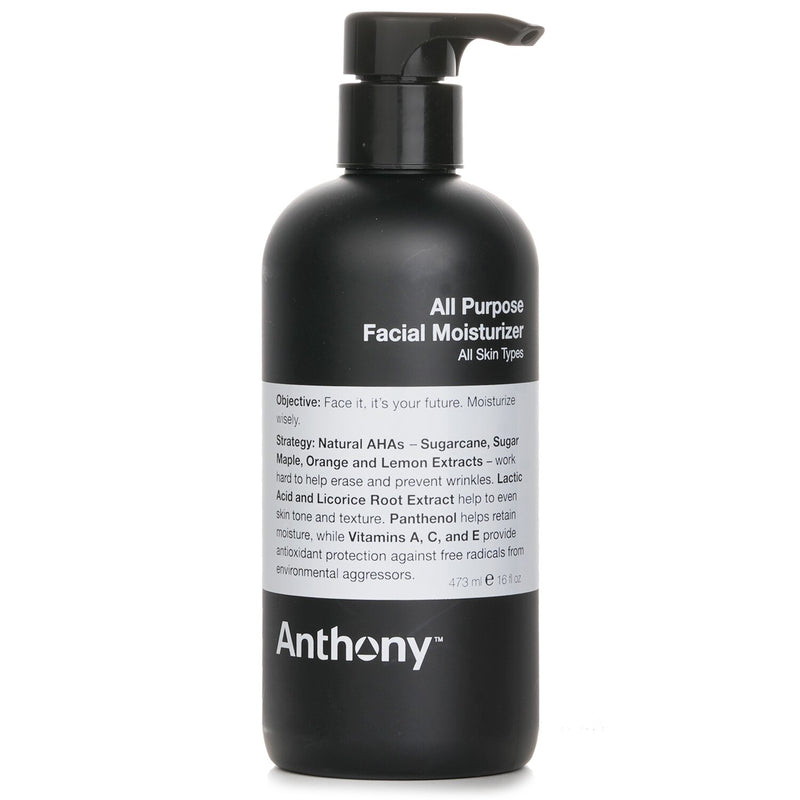 Anthony Logistics For Men All Purpose Facial Moisturizer  473ml/16oz