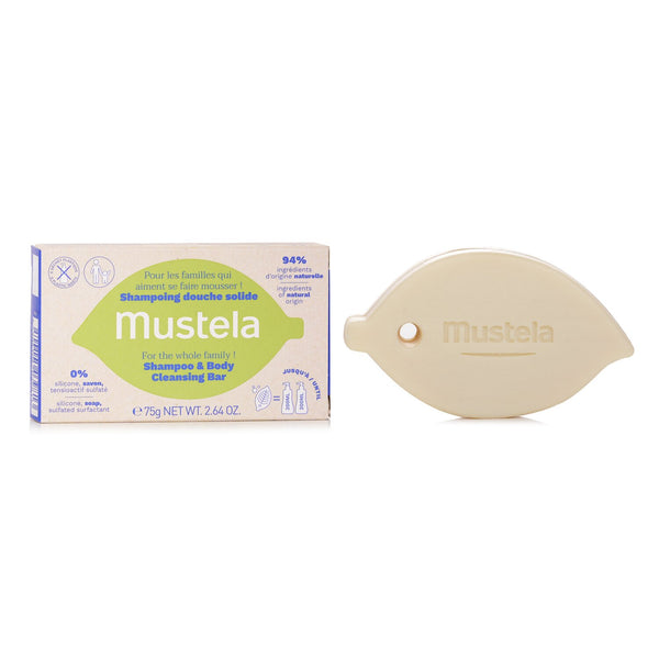 Mustela Hair & Body Cleansing Bar  75g