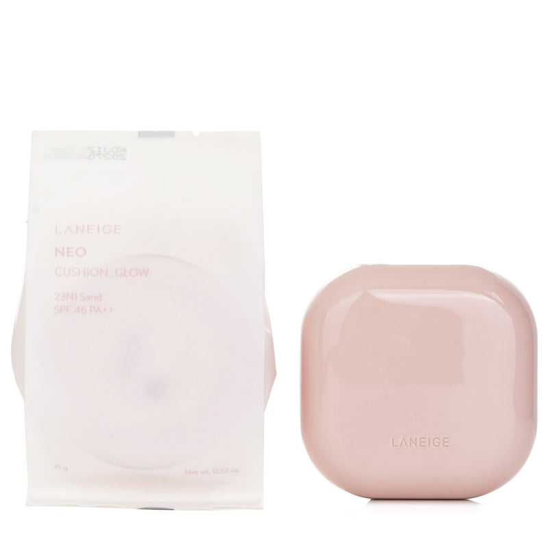 Laneige Neo Cushion Glow SPF 46  PA++ - # No.23N1 Sand  30g(15g x 2)