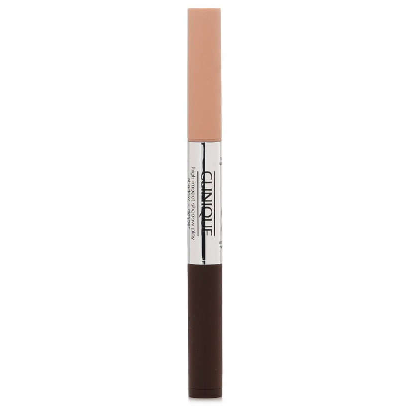 Clinique High Impact Shadow Play™ Shadow + Definer - # 04 Cafe Au Lait  1.9g