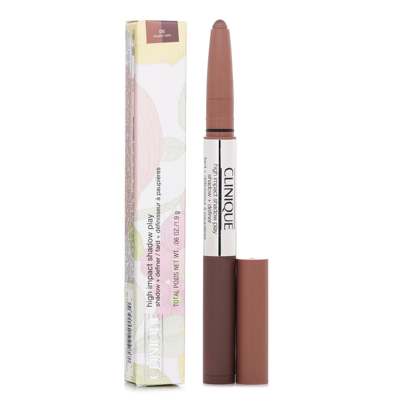Clinique High Impact Shadow Play™ Shadow + Definer - # 06 Double Latte  1.9g