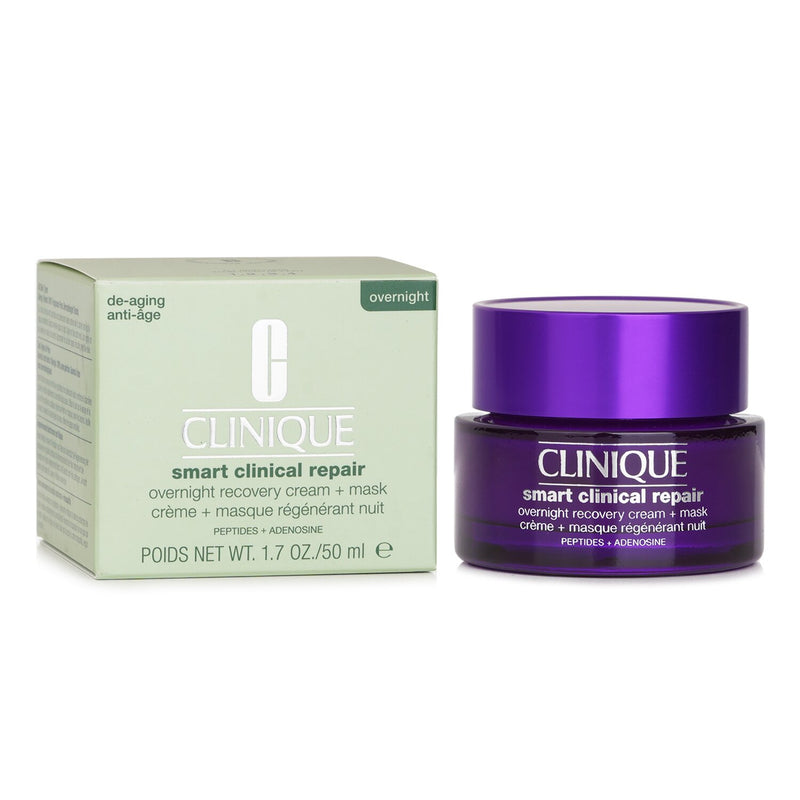 Clinique Smart Overnight Recovery Cream + Mask  50ml