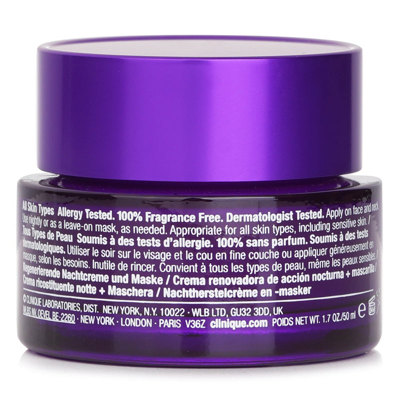 Clinique Smart Overnight Recovery Cream + Mask  50ml