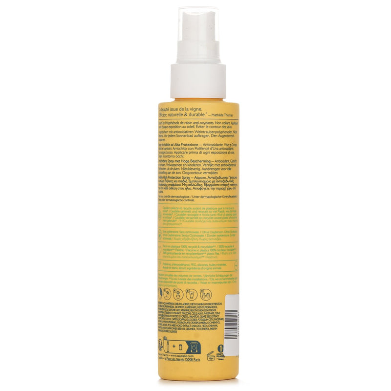 Caudalie Vinosun Protect Invisible High Protection Spray SPF30 (EXP Feb 2026)  150ml/5oz
