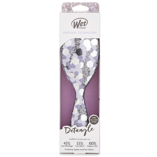 Wet Brush Original Detangler Groovy Disco Purple Hair Brush  1pc