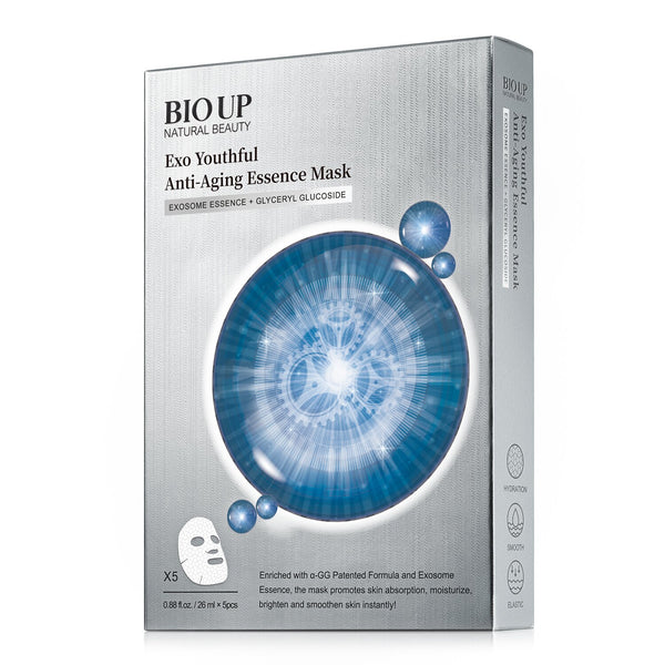 Natural Beauty Bio Up Exo Youthful Anti-Aging Essence Mask  26ml x 5pcs