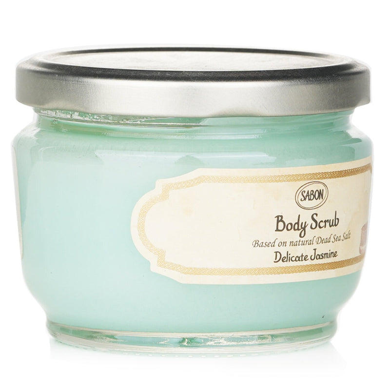 Sabon Body Scrub - Delicate Jasmine (Box Damaged)  320g/11.3oz