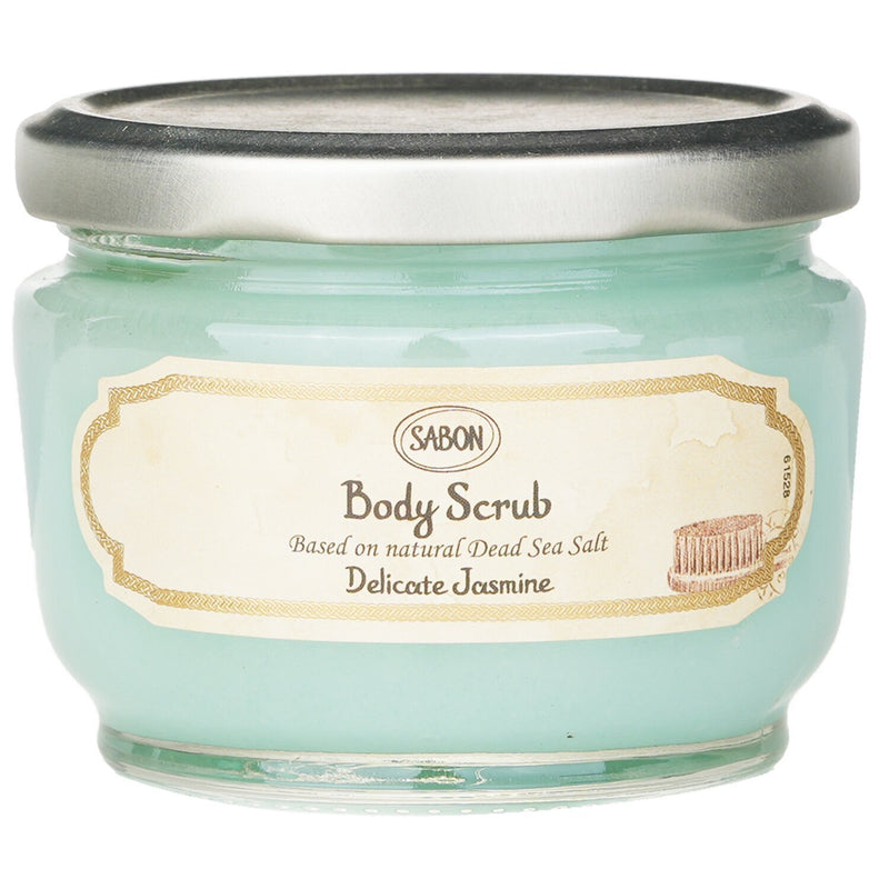 Sabon Body Scrub - Delicate Jasmine (Box Damaged)  320g/11.3oz