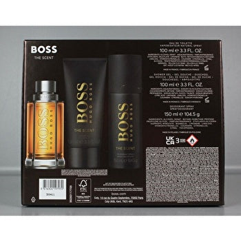 Hugo Boss The Scent Set Eau de Toilette Shower Gel Deospray 150ml 100ml