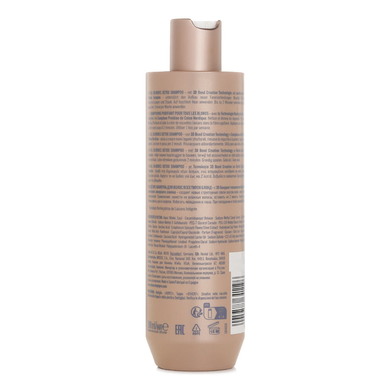 Schwarzkopf Blond Me All Bl Detox Shampoo  300ml