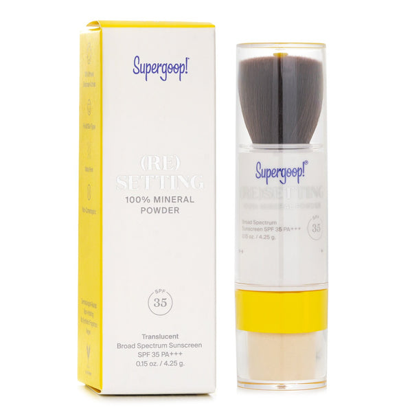 Supergoop (Re)setting Mineral Powder SPF 35 - # Translucent  4.25g