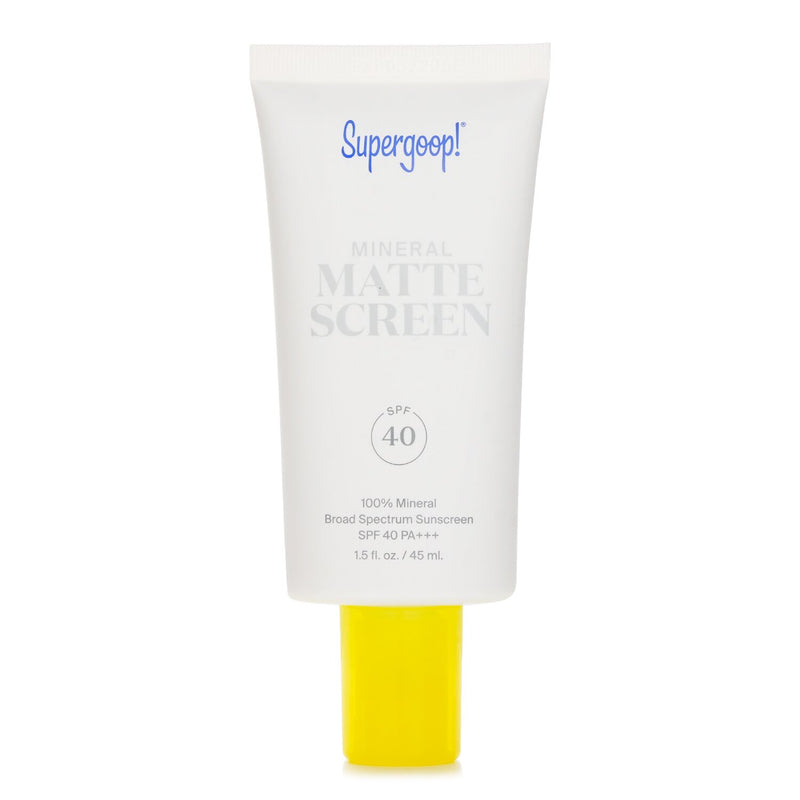 Supergoop Mineral Mattescreen SPF 40  20ml