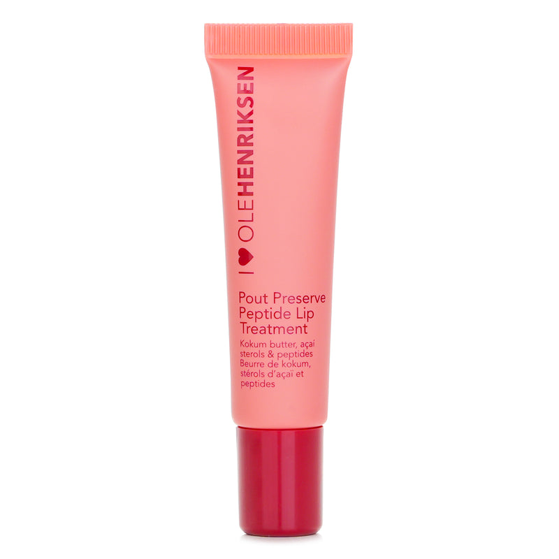 Ole Henriksen Pout Preserve Peptide Lip Treatment - # Strawberry Sorbet  12ml
