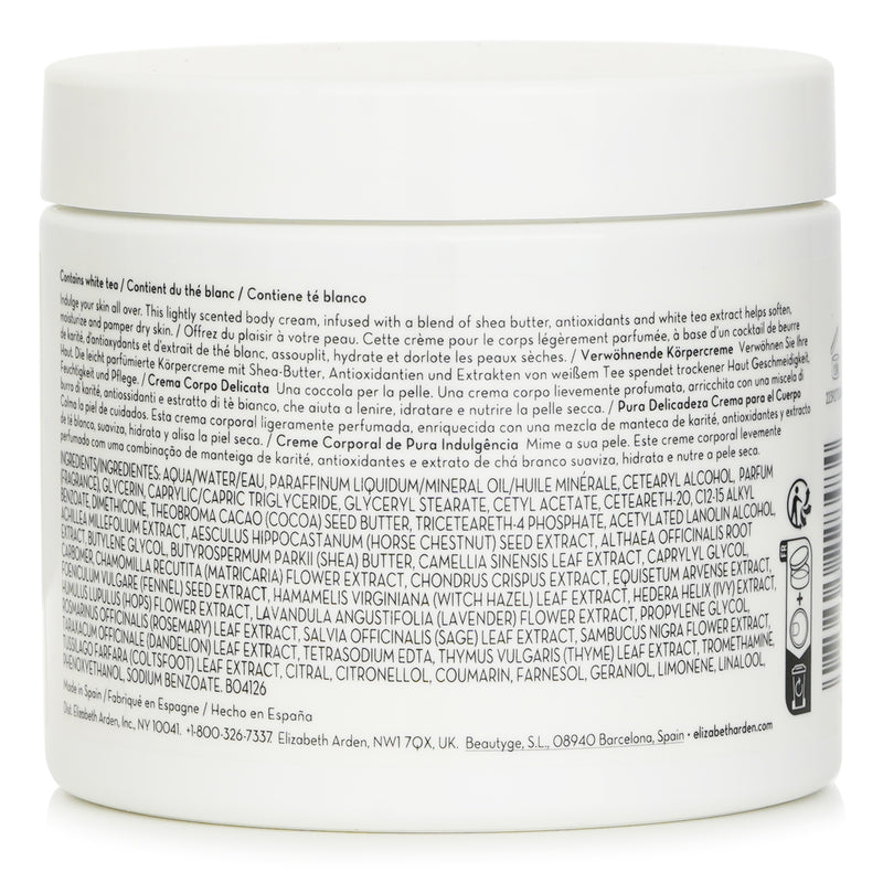 Elizabeth Arden White Tea Wild Rose Pure Indulgence Body Cream  400ml