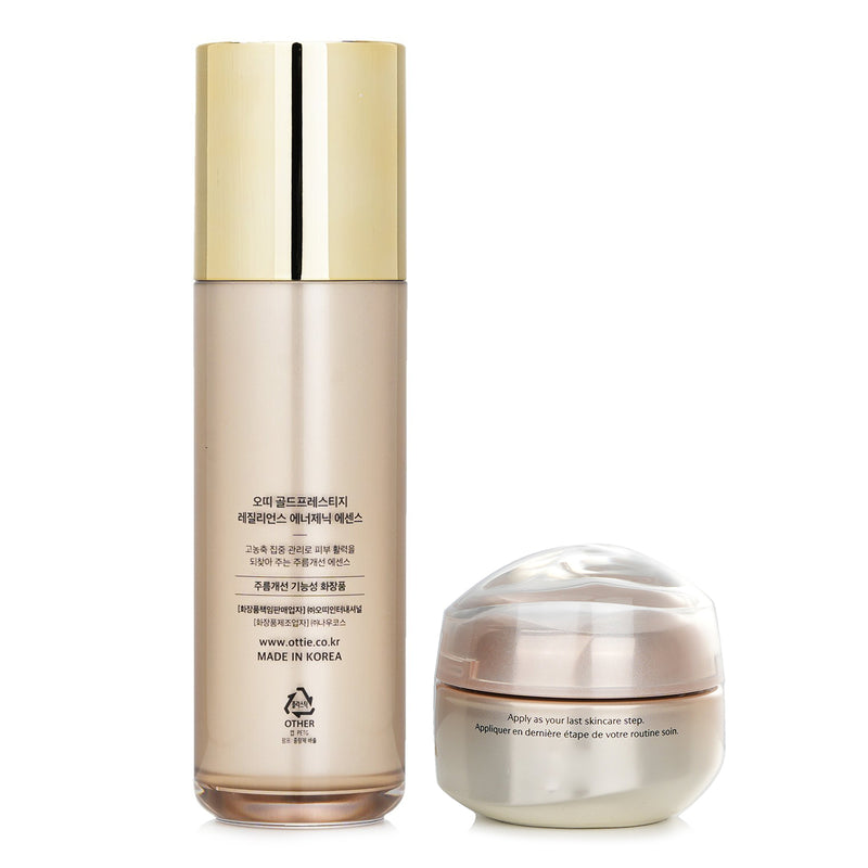 Shiseido Shiseido Benefiance Wrinkle Smoothing Eye Cream 15ml X Ottie Gold Prestige Resilience Energetic Essence 50ml  2pcs