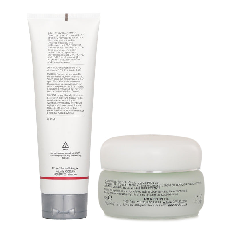 Darphin Darphin Hydraskin Light 50ml X EltaMD UV Sport Broad Spectrum SPF 50 226g  2pcs