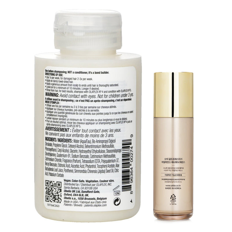 Olaplex Olaplex No. 3 Hair Perfector 100ml X Ottie Gold Prestige Resilience Energetic Essence 50ml  2pcs