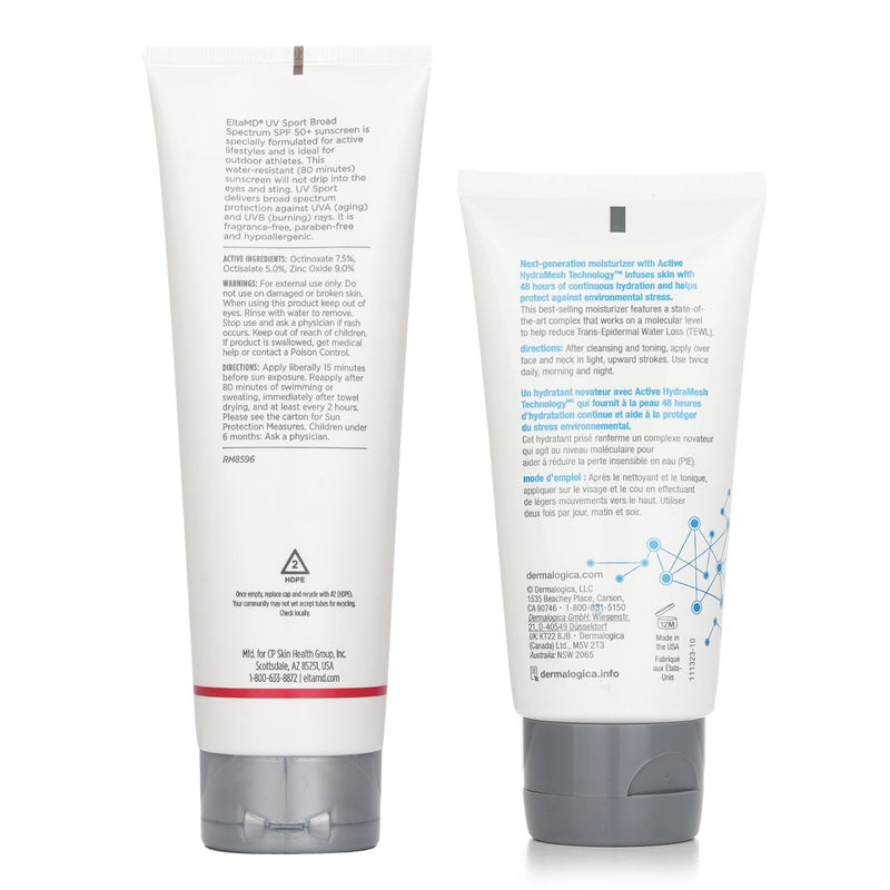 Dermalogica Dermalogica Skin Smoothing Cream 100ml X EltaMD UV Sport Broad Spectrum SPF 50 226g  2pcs