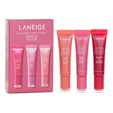 Laneige Glaze Craze Tinted Lip Serum Set - # Peach Glaze & Maple Glaze & Raspberry Jam  12g x 3