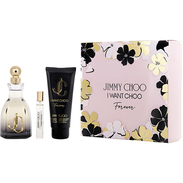 Jimmy Choo I Want Choo Forever Eau De Parfum Spray & Body Lotion & Eau De Parfum Spray 7.5ml/0.25oz Min 100ml/3.3oz