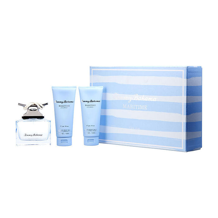 Tommy Bahama Maritime Triumph Eau De Cologne Spray 125ml/4.2oz & After Shave Balm & Hair & Body Wash 100ml/3.4oz