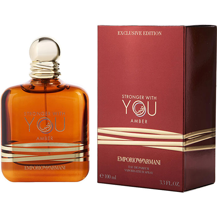 Giorgio Armani Stronger With You Amber Eau De Parfum Spray 100ml/3.4oz