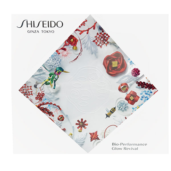 Shiseido Bio-Performance Glow Revival Set: Bio -Performance Glow Revival Cream + Clarifying Cleansing Foam 15ml/0.5oz + Treatment Softener 30ml/1oz + Ultimate Infusing Concentrate Softener 30ml/1oz + Ultimate Infusing Concentrate 5 Ml 50ml/1.7oz