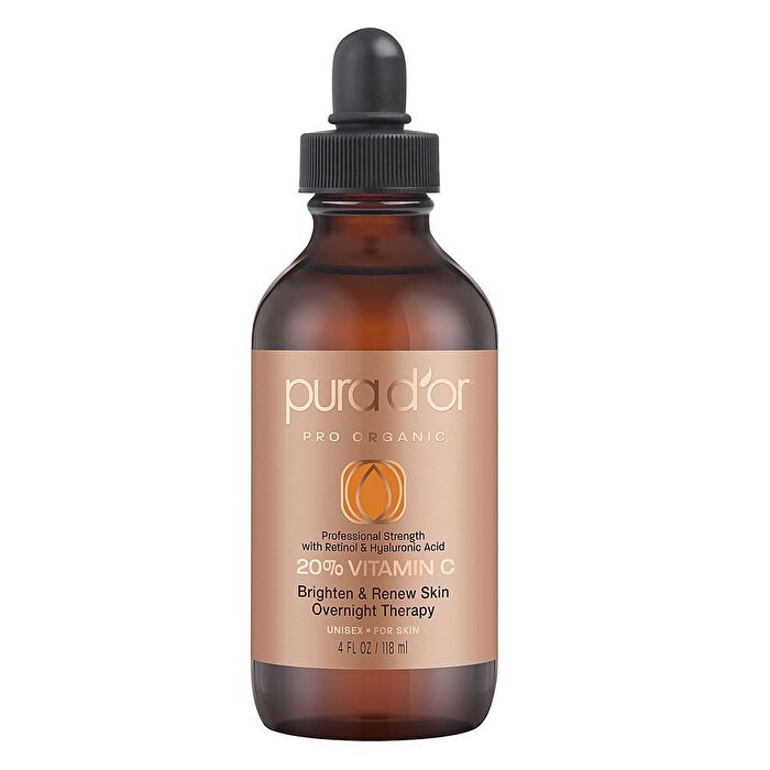 Pura D'Or Pura D'or Professional 20% Vitamin C Serum 4 Fl Oz () 118 Ml