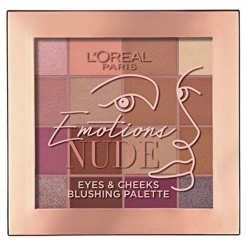 L'Oreal Paris Nude Emotions Eyes & Cheeks Blushing Palette