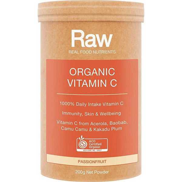 Amazonia Raw Organic Vitamin C Passionfruit 200g