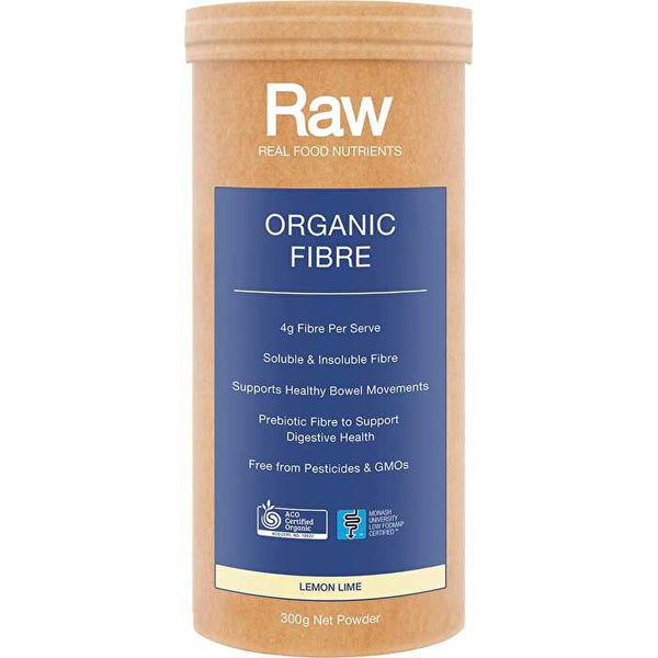 Amazonia Raw Organic Fibre Lemon Lime 300g