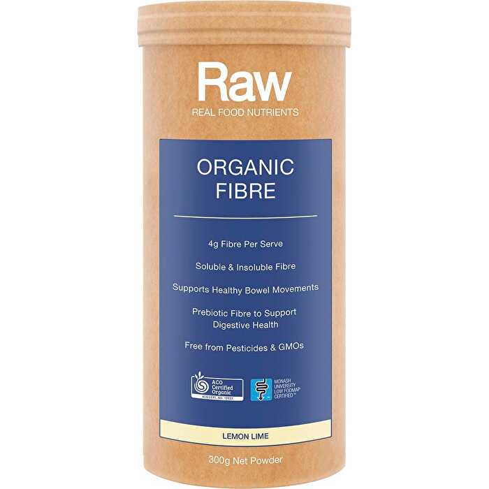 Amazonia Raw Organic Fibre Lemon Lime 300g