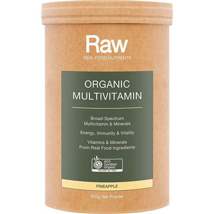 Amazonia Raw Organic Multivitamin Pineapple 500g