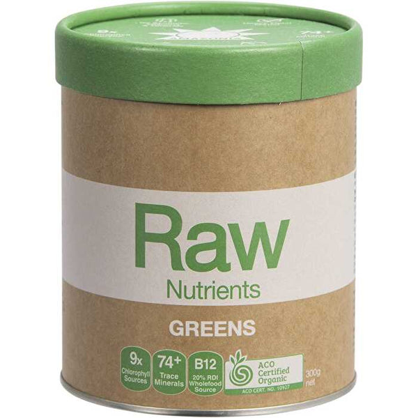 Amazonia Raw Nutrients Organic Greens 300g