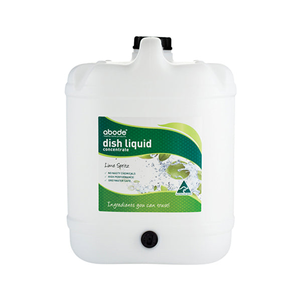 Abode Cleaning Products Abode Dish Liquid Concentrate Lime Spritz 15000ml