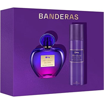 Antonio Banderas Her Secret Desire Woman Set Eau De Toilette & Deodorant Spray 150ml 80ml